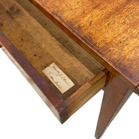 18th Century String Inlaid Drop Side Table
