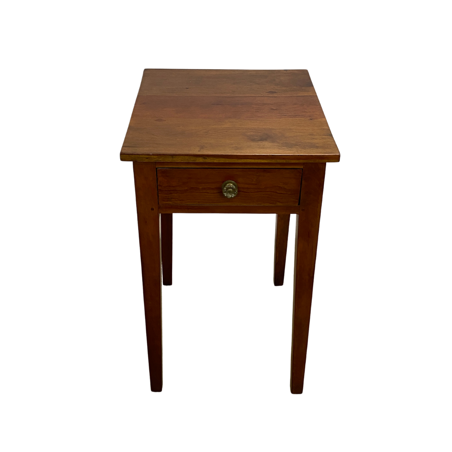 Antique Walnut Pegged Work Table / Night Stand