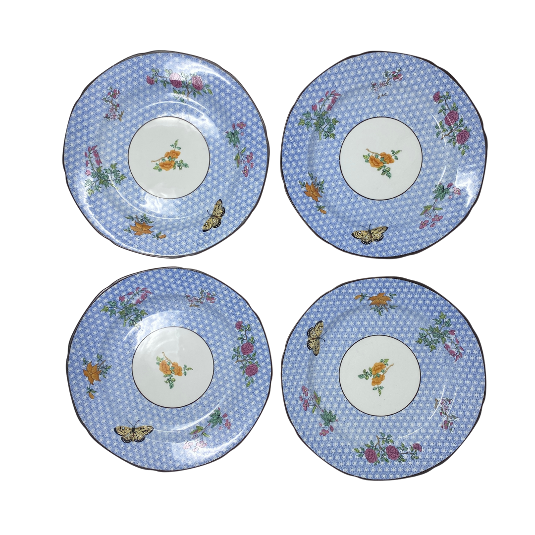 Mottahedeh Historic Charleston Blue "Cornelia" Service for 4