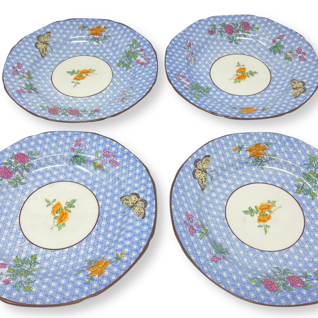 Mottahedeh Historic Charleston Blue "Cornelia" Service for 4