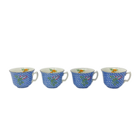 Mottahedeh Historic Charleston Blue "Cornelia" Service for 4