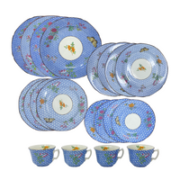 Mottahedeh Historic Charleston Blue "Cornelia" Service for 4