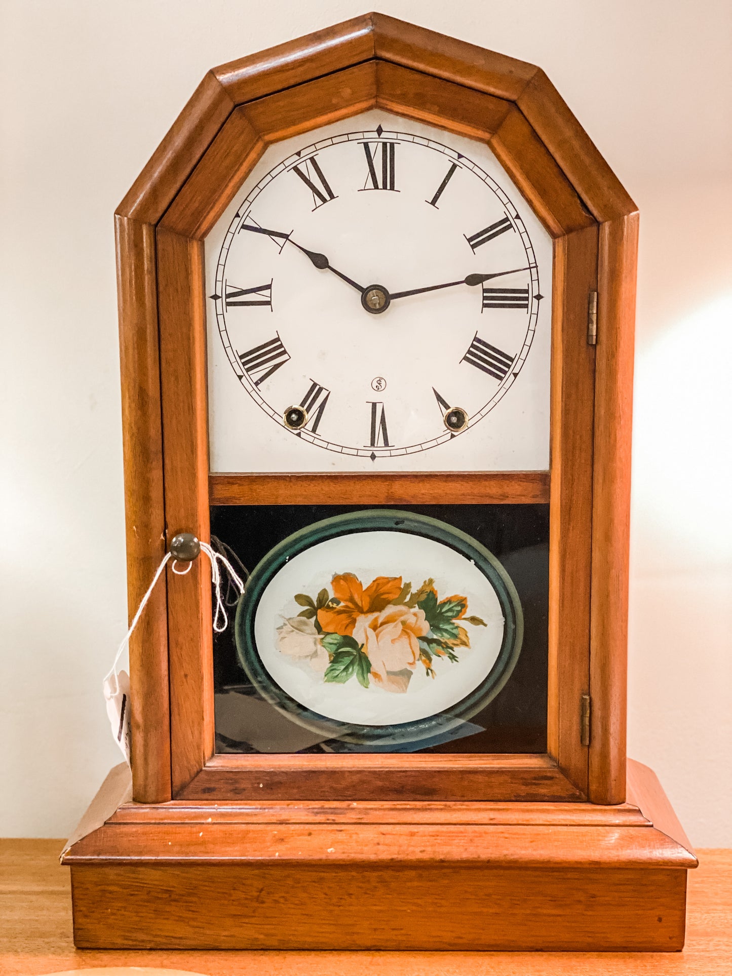 19th Century 8 Day Clock By Seth Thomas