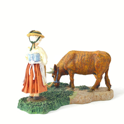 Lang & Wise Dairymaid Leading Cow 30489710 W/ BOX