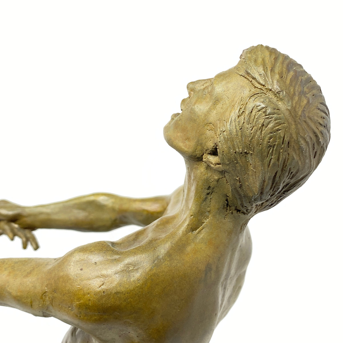 B. Millnef "Joy" Bronze Sculpture on Marble