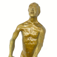 B. Millnef "Joy" Bronze Sculpture on Marble