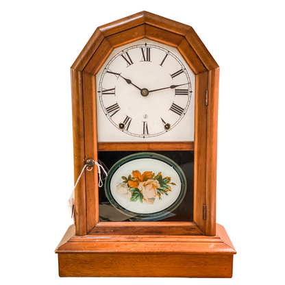 19th Century 8 Day Clock By Seth Thomas