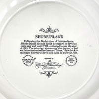 Wedgwood Williamsburg Rhode Island Plates (6)