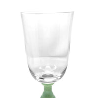 Villeroy & Boch Isabelle Green 7 7/8" Stem Goblets (10)