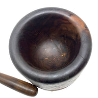 Antique Rosewood Mortar & Pestle