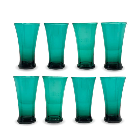 Royal Leerdam Williamsburg CW5T Emerald Iced Tea Glasses (8)