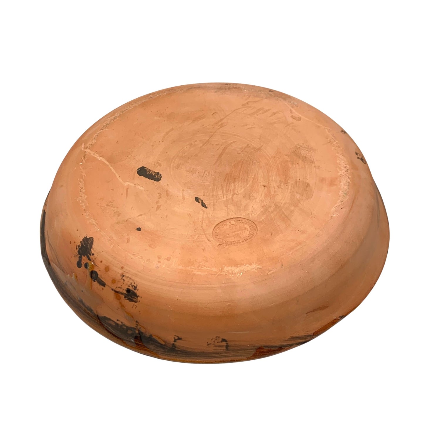 Williamsburg Pottery Slipware M35 Round Bowls (2) & M25 Pie Plate