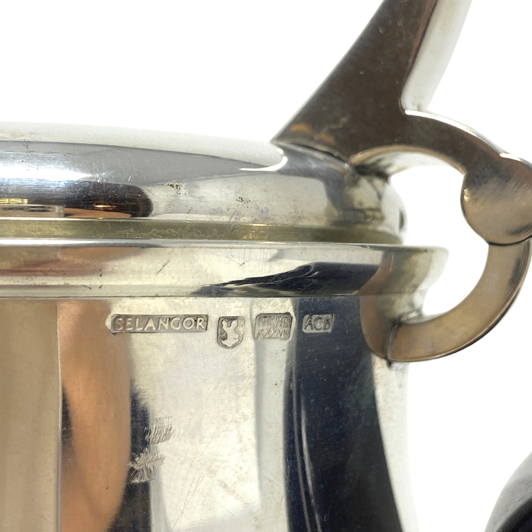 Royal Selangor Gerald Benney Pewter Mid-Century Modern Tea Pot