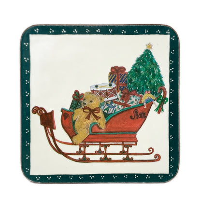 Set of 4 Assorted Pimpernel Christmas Coasters