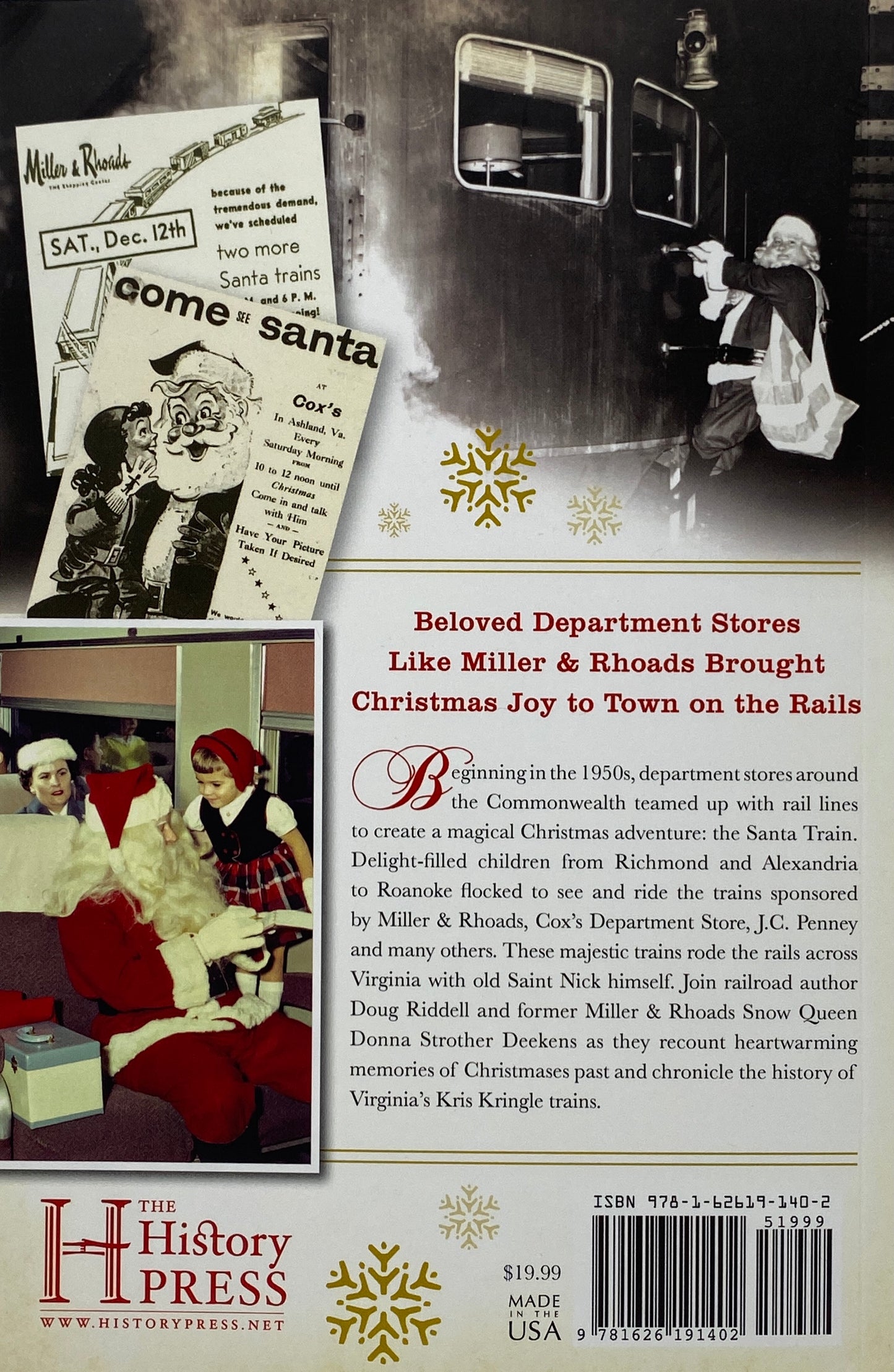 Virginia’s Legendary Santa Trains by Donna Strother Deekens & Doug Riddell