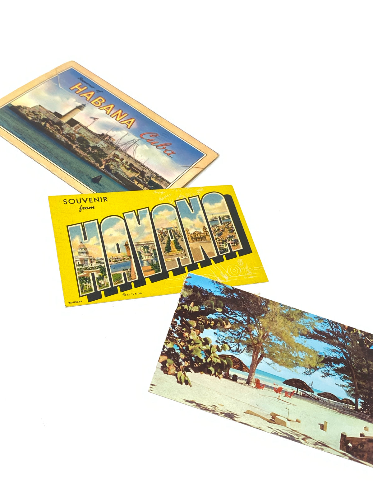 Vintage Havana Cuba Postcard Booklet & Postcards