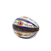 Limoges Hand Painted Egg Box