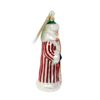 Christopher Radko 98-170-0 "Mini Russian Striped Santa Claus" Ornament