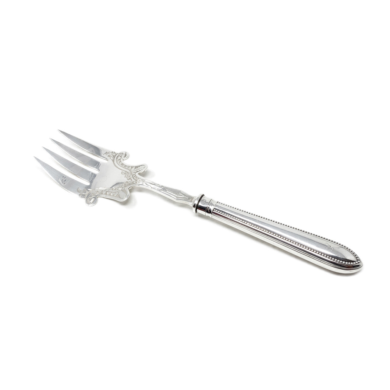 1863 Sheffield Sterling Fish Knife & Fork Set