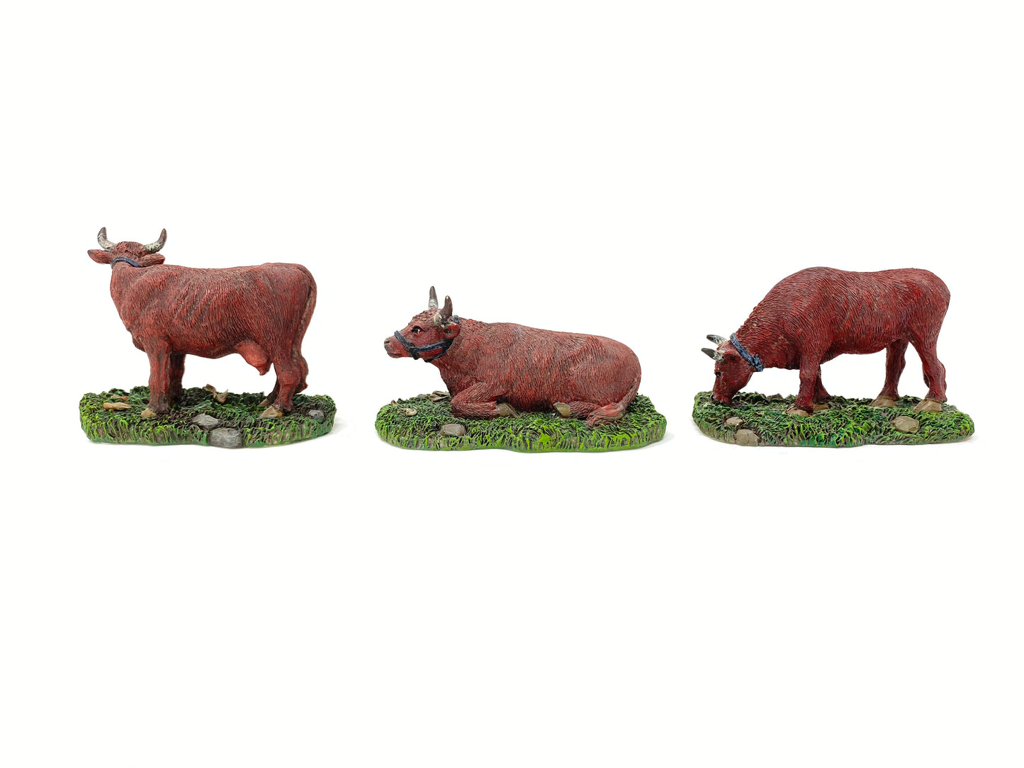 Lang & Wise Cows (Set of 3) W/ BOX