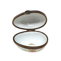 Limoges Hand Painted Egg Box