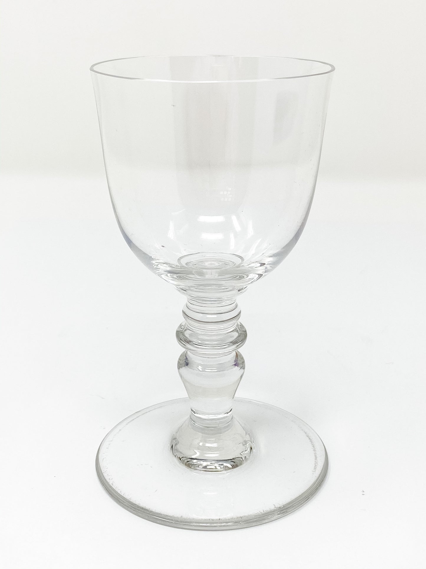 Baccarat Signed Provence French Crystal 4 3/8” Sherry Wine Glass