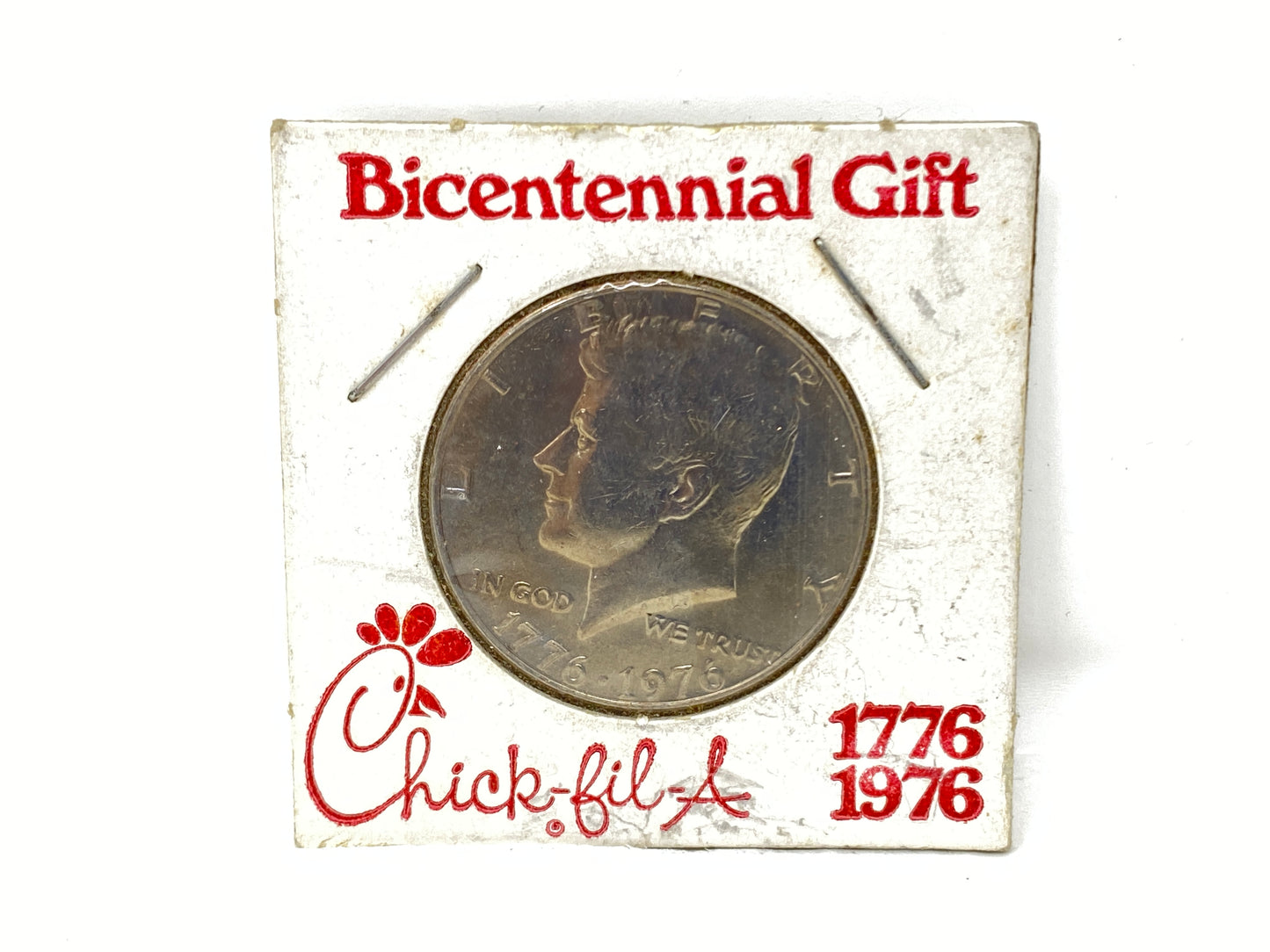 1976 Chick-Fil-A Bicentennial Promotional Gift BU Kennedy Half RARE