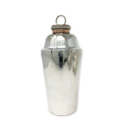 Tiffany & Co. Silver Soldered & Copper Cocktail Shaker