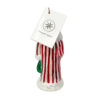 Christopher Radko 98-170-0 "Mini Russian Striped Santa Claus" Ornament