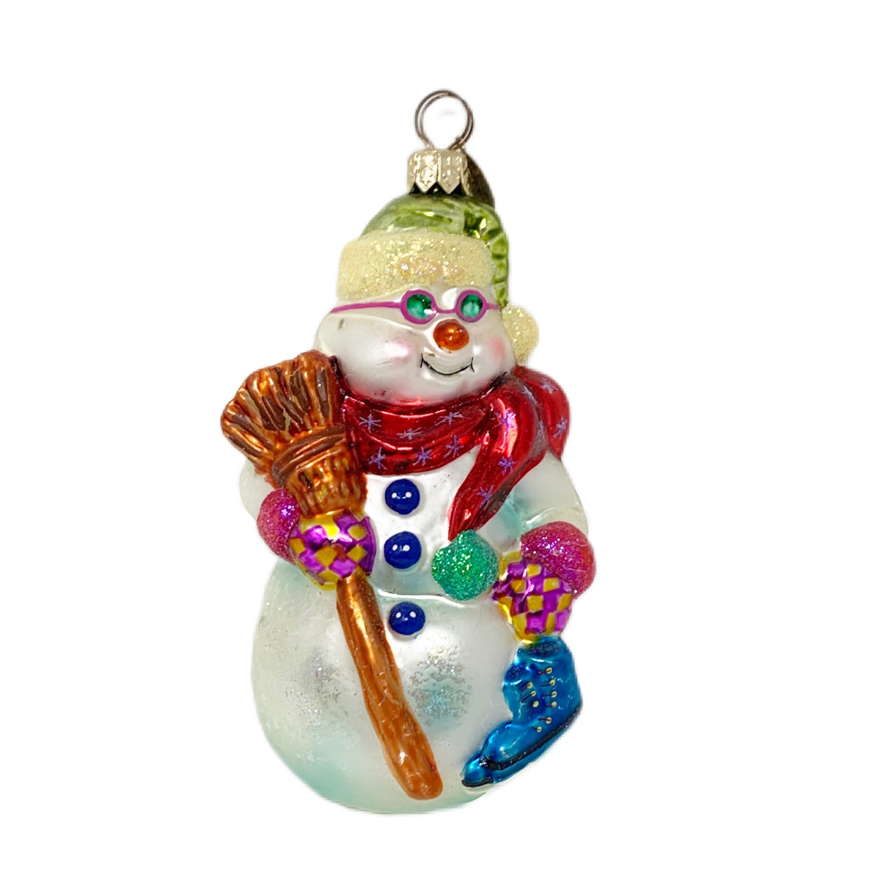 Christopher Radko Vintage "Hot 'N Frosties" Snowman Ornament