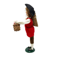 2000 Byers Choice Williamsburg Caroler "Man Holding Log"