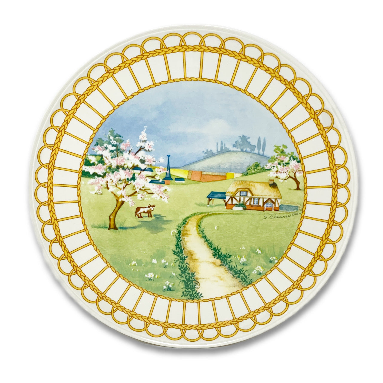 Villeroy & Boch Corbeille Footed Cake Plate