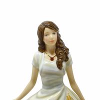 Royal Doulton London HN5907 Birthstones November - Topaz Figurine