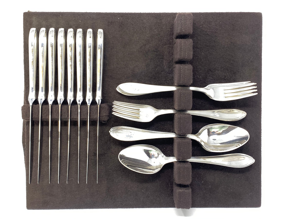 Christolfe France SP “Versailles” 24pc Flatware Set